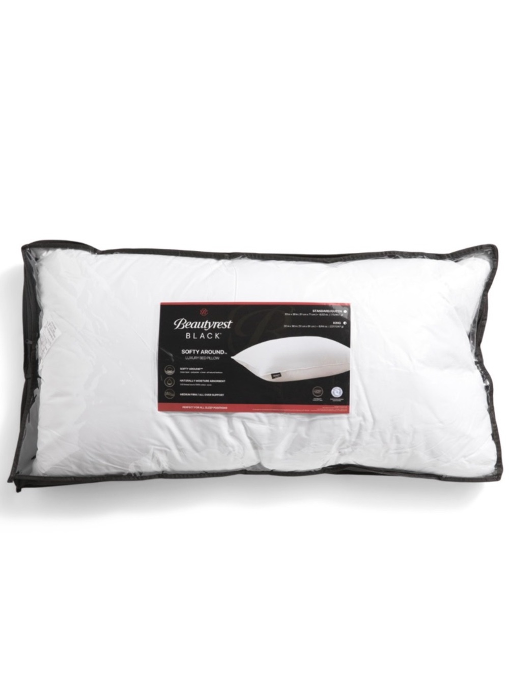 🎉LAST CHANCE🎉BEAUTYREST BLACK Luxurious Down And‎ Feather Blend Pillow